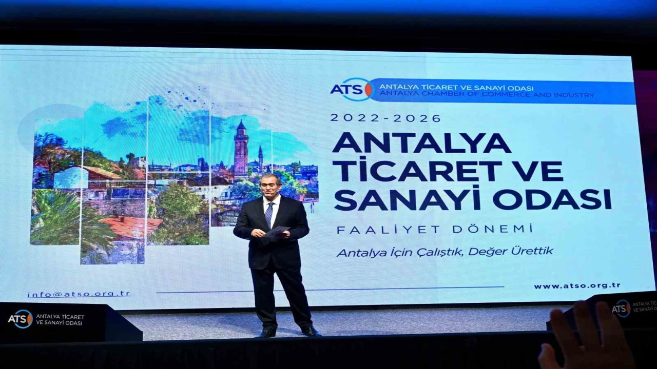 ATSO Başkanı Hacısüleyman: Antalyanın geleceğine yatırım yaptık
