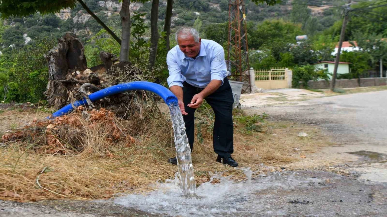 Balandızın 36 yıllık su hasreti sona erdi