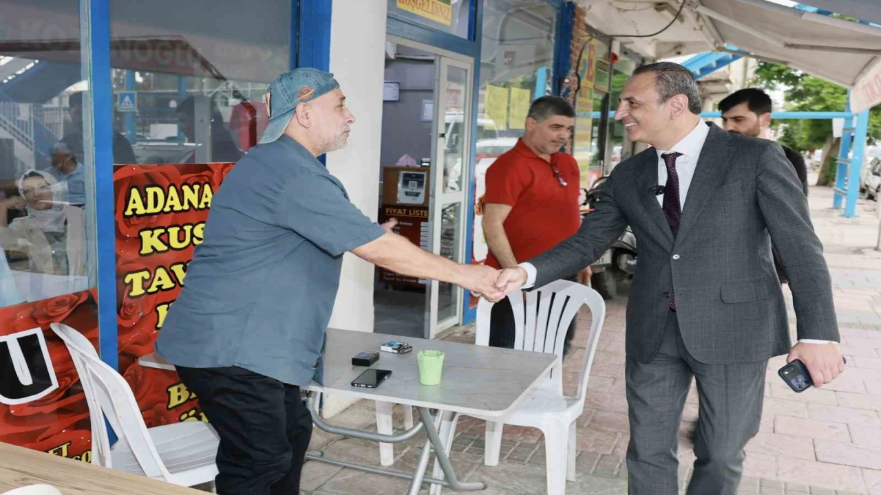 Başkan Vekili Özünal, esnafın talep ve önerilerini dinledi