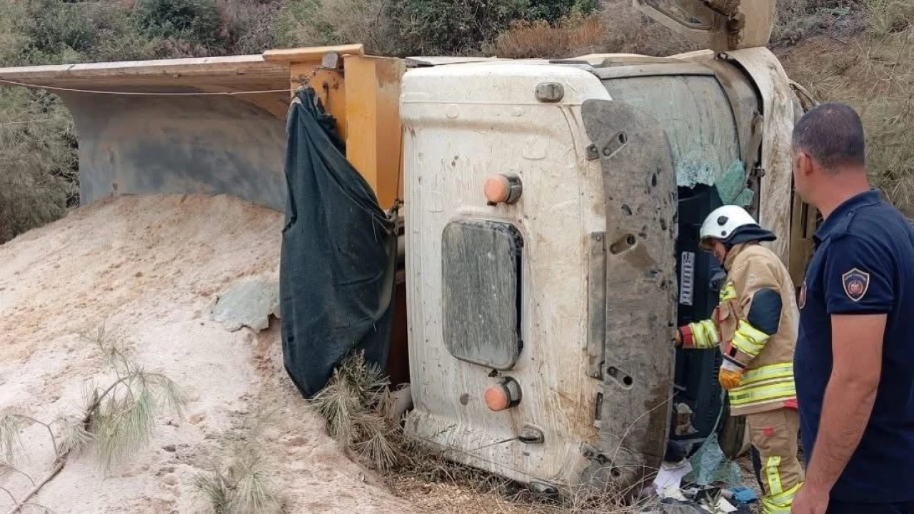 Belende trafik kazası: 1 yaralı
