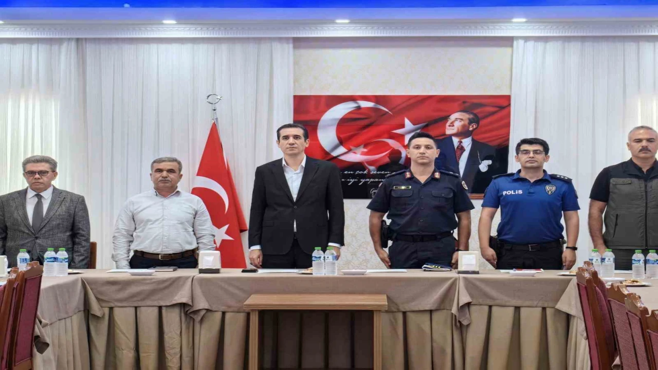 Bozyazıda okul güvenlik tedbirleri değerlendirildi