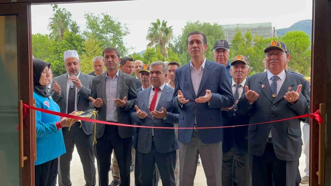 Bozyazıya okuma salonu ve sosyal yaşam alanı kazandırıldı