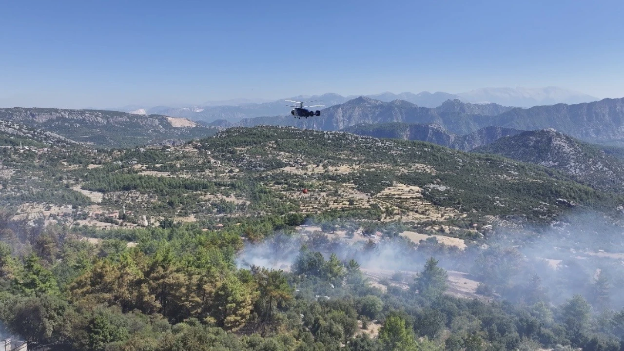 Burdurda orman yangını kontrol altına alındı