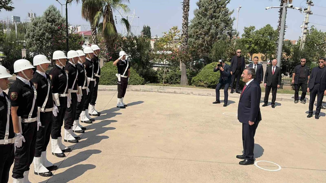Cumhurbaşkanı Yardımcısı Cevdet Yılmaz Osmaniyede