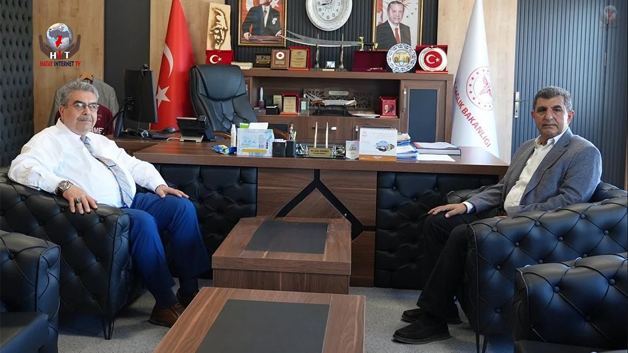 ERDOĞAN VE SÖNMEZ HATAY’DAKİ SAĞLIK YATIRIMLARINI DEĞERLENDİRDİ