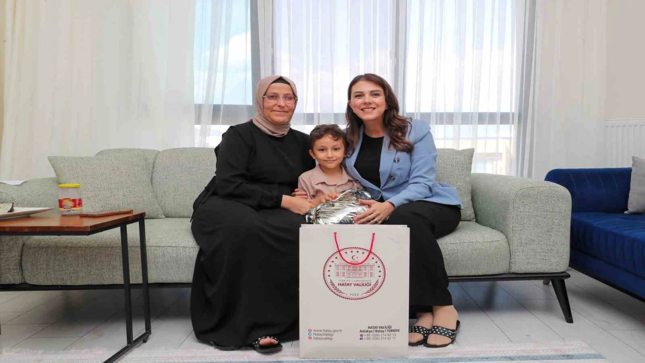Esra Masatlı, Yüreğimizdeki Işık Projesi kapsamında ailelerle bir araya geldi
