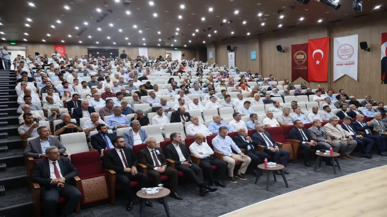Hatayda Peygamberimiz ve Güzel Ahlak temalı Mevlid-i Nebi programı düzenlendi