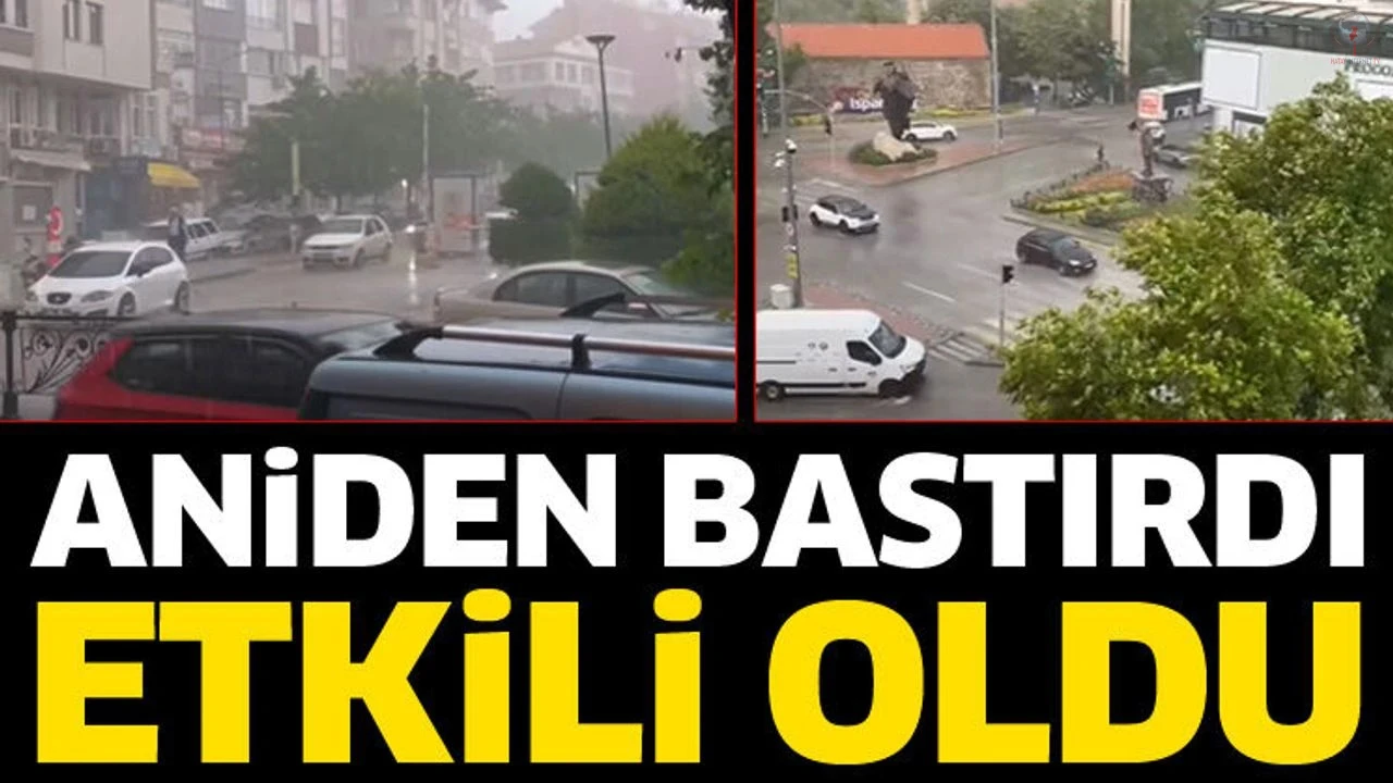 Hatayda sağanak yağış etkili oldu