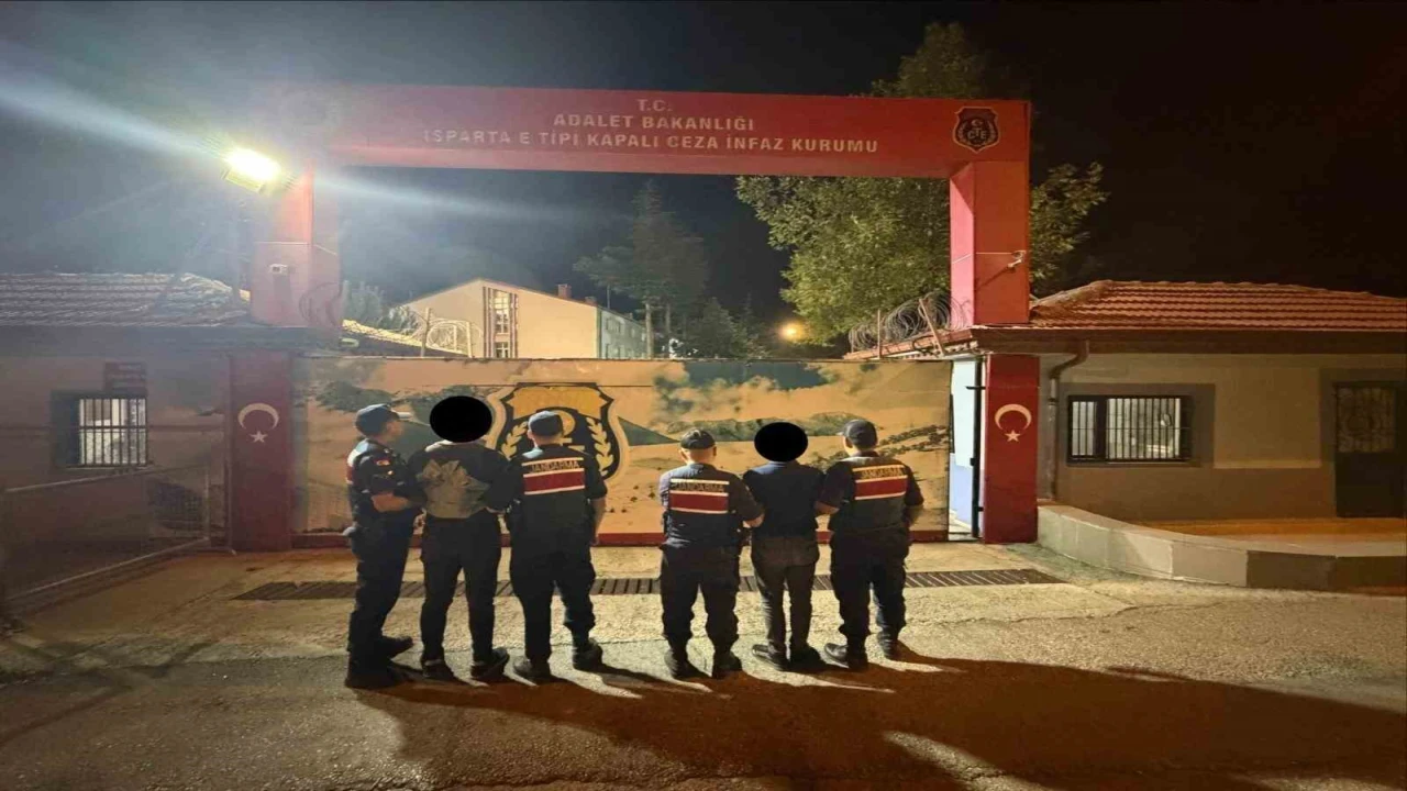 Ispartada 4 büyükbaş hayvan hırsızlığına 2 tutuklama
