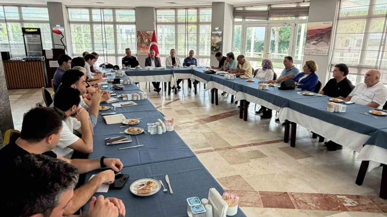Kemerde afet koordinasyon toplantısı
