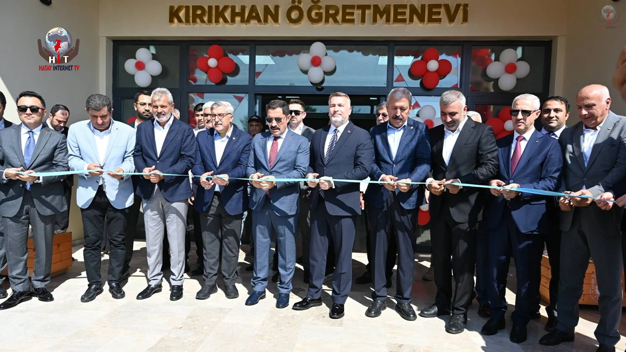 KIRIKHAN ÖĞRETMENEVİ HİZMETE GİRDİ