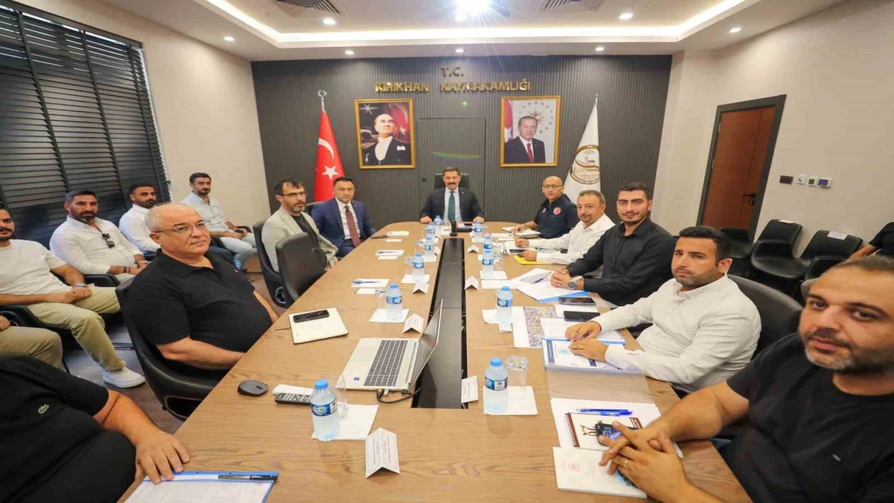 Kırıkhanda rezerv alanlarında yürütülen çalışmalar değerlendirildi
