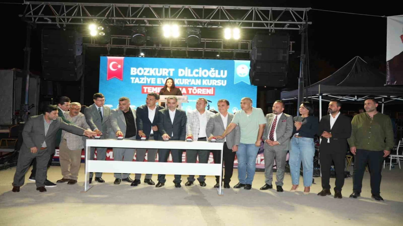 Kozanda ikinci taziye evi ve Kuran kursunun temeli atıldı