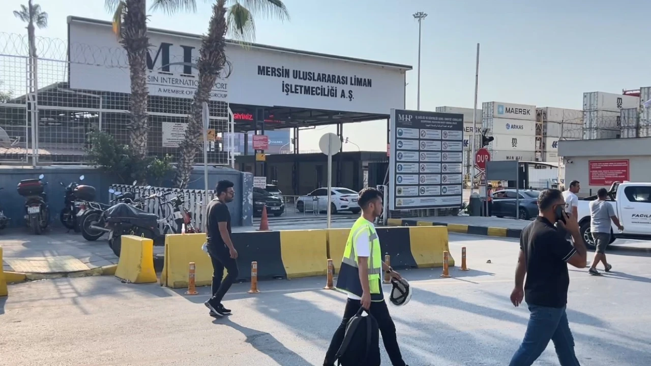 Mersin limanında kimyasal sızıntısı iddiası