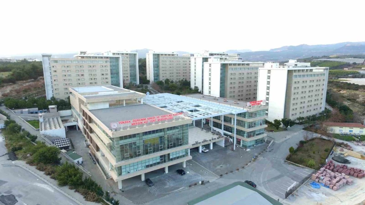 Mersinde 10 yurtta 16 bin 407 öğrencinin barınma ihtiyacı karşılanacak