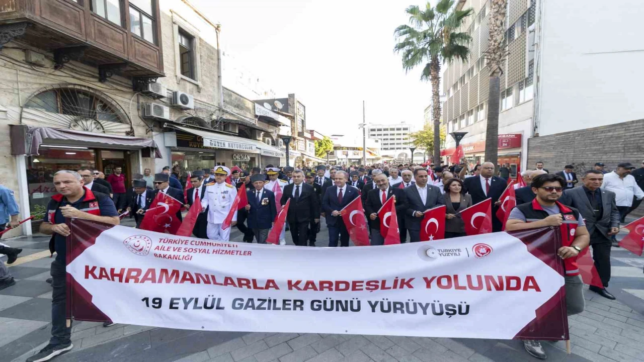 Mersinde Gaziler Günü tören ve etkinliklerle anıldı
