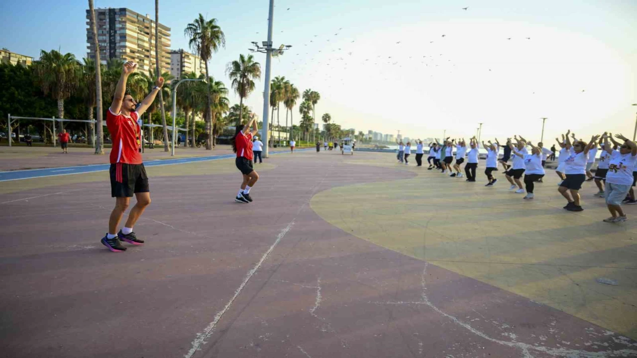 Mersinde hareketlilik haftasında spor ve engelsiz ulaşım buluşması
