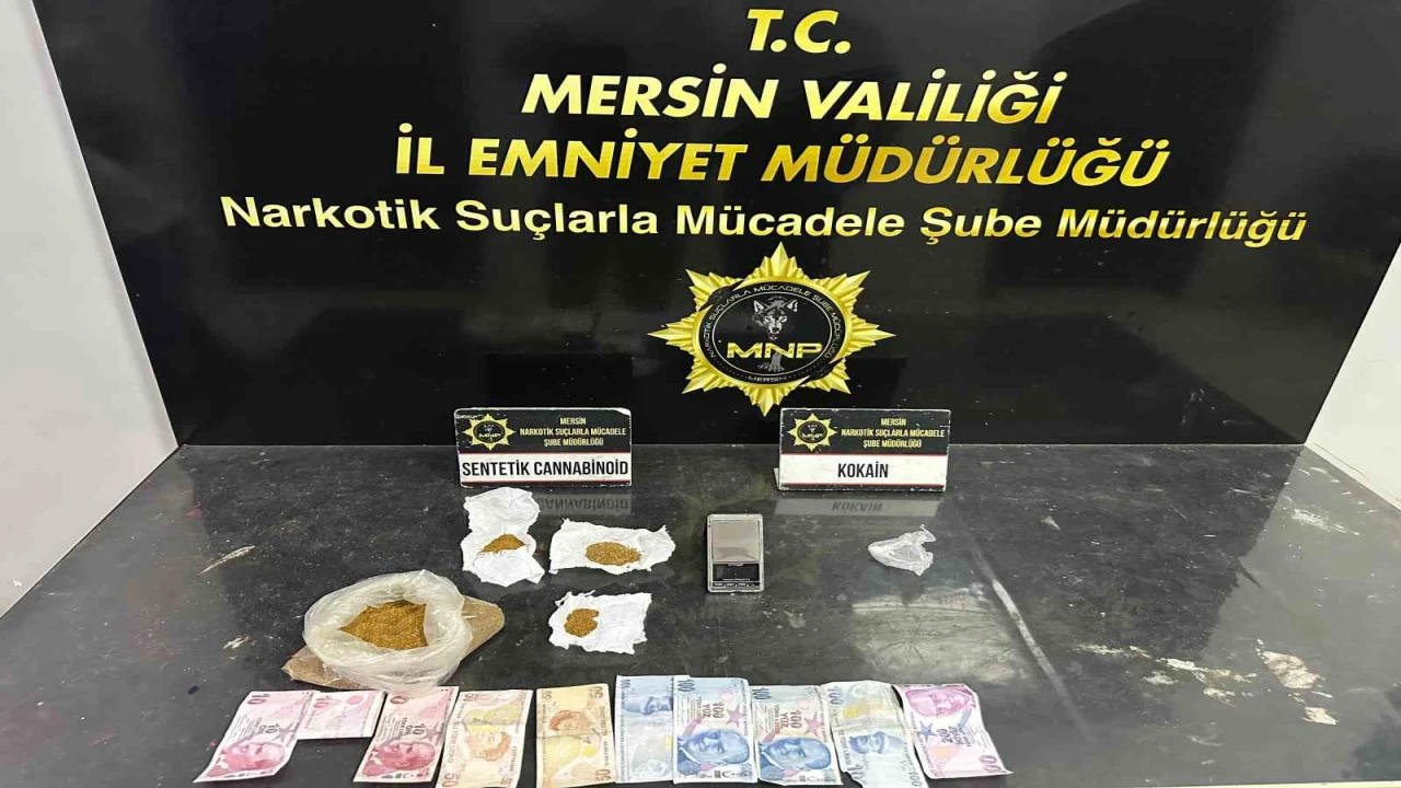 Mersinde torbacılara yönelik operasyonda 3 şüpheli tutuklandı