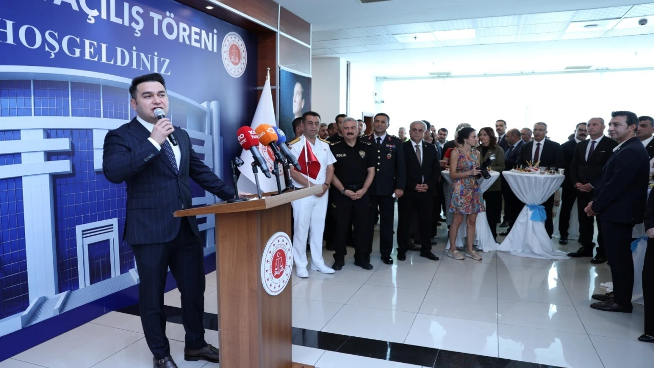 Mersinde yeni adli yıl törenle açıldı