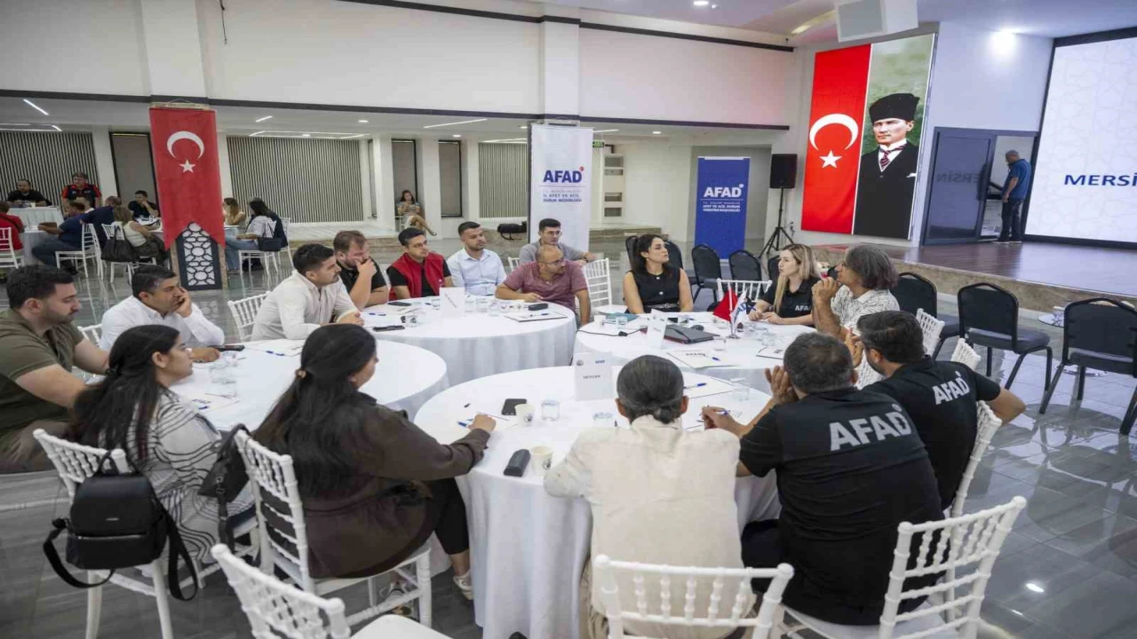 Mersinin afet riskleri için 5 yıllık eylem planı hazırlanıyor