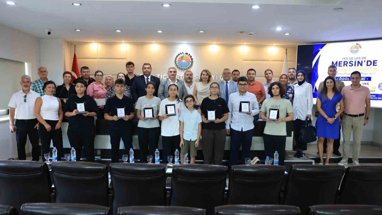 MTSOdan başarılı öğrencilere ödül