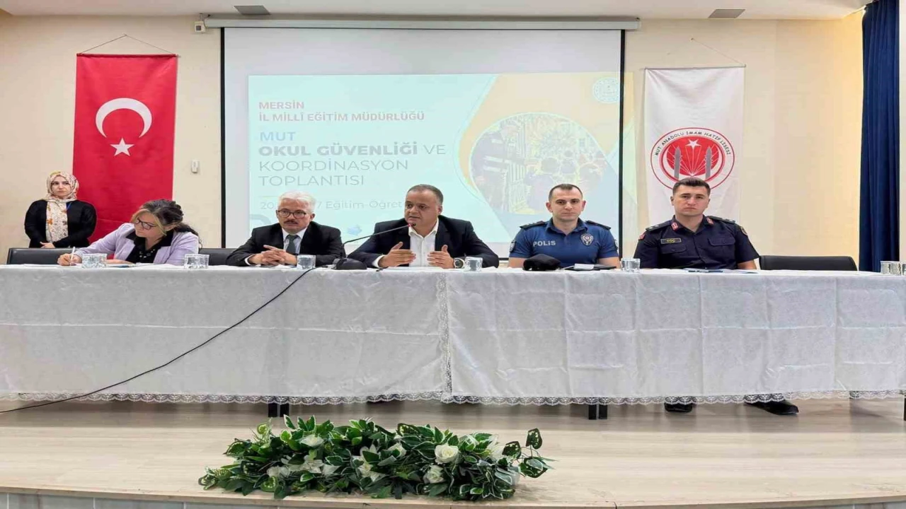 Mutta okul güvenliği ve koordinasyon toplantısı