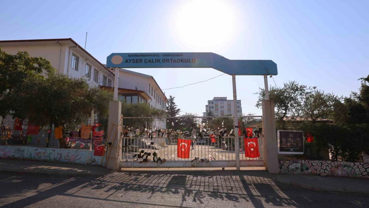 Okul saldırısının gerçekleştiği Ayser Çalık Ortaokulu yeni eğitim öğretim yılında sessiz kaldı
