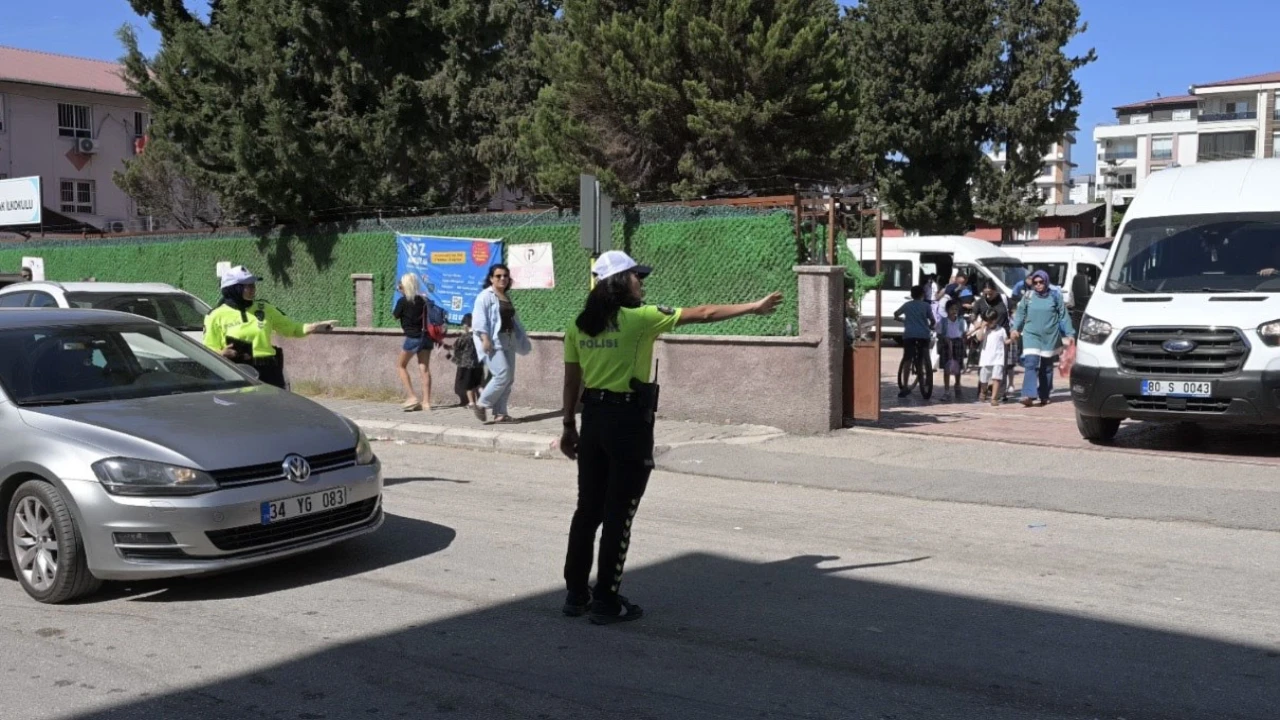 Osmaniyede okul çevrelerinde dron destekli güvenlik denetimi