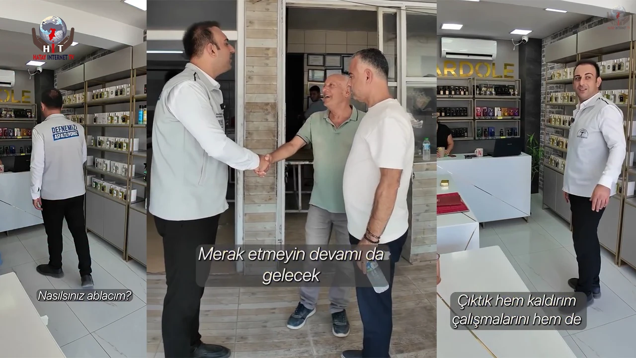ÖZGÜN: DEFNE’YE YAKIŞAN CADDEYİ HAYATA GEÇİRİYORUZ
