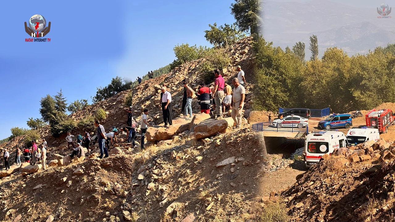 Sepetli motosiklet uçurumdan uçtu: 3 yaralı