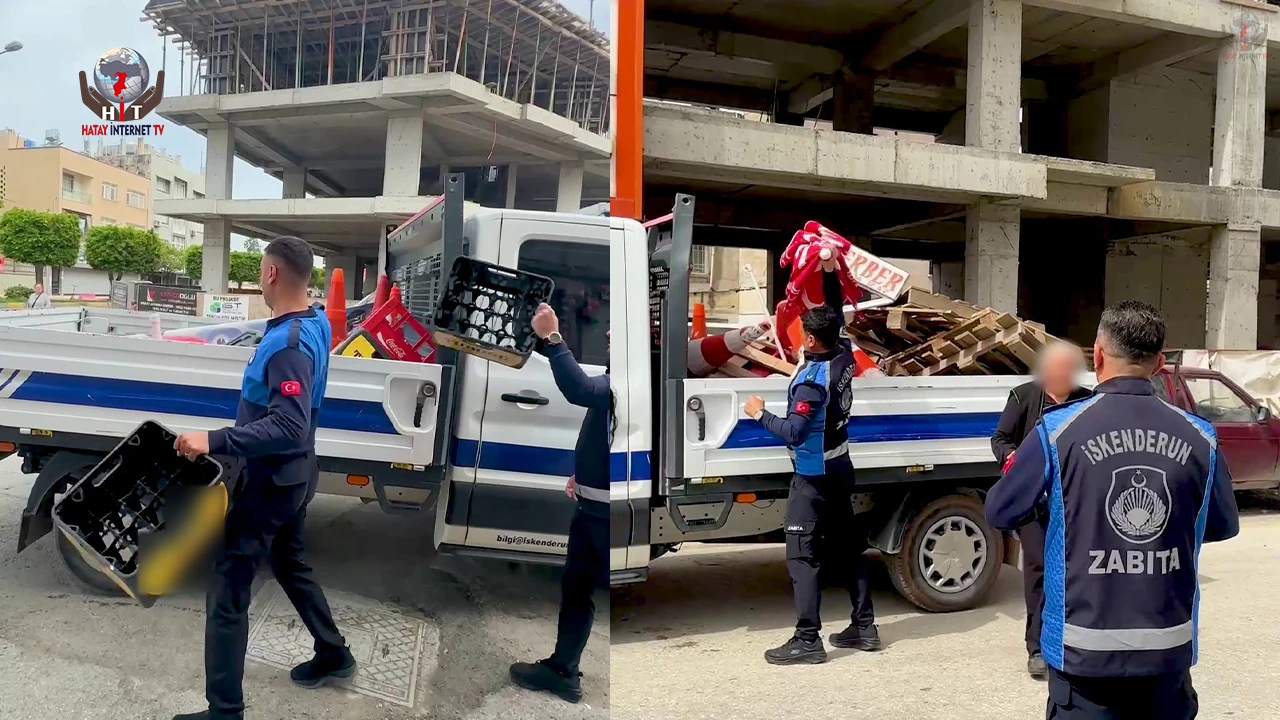 Tabelayı kurtarmak için Belediye başkanı akrabam dedi, zabıta geri adım atmadı