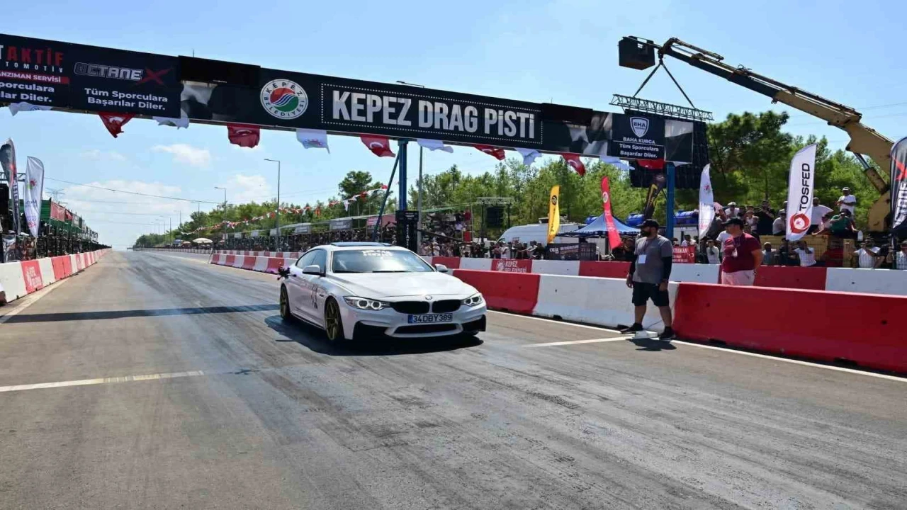Türkiye Otodrag Şampiyonası Kepezde nefes kesti