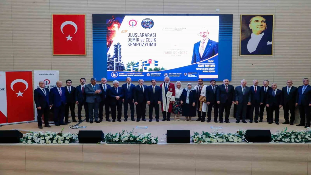 Vali Masatlı, Uluslararası Demir ve Çelik Sempozyumuna katıldı
