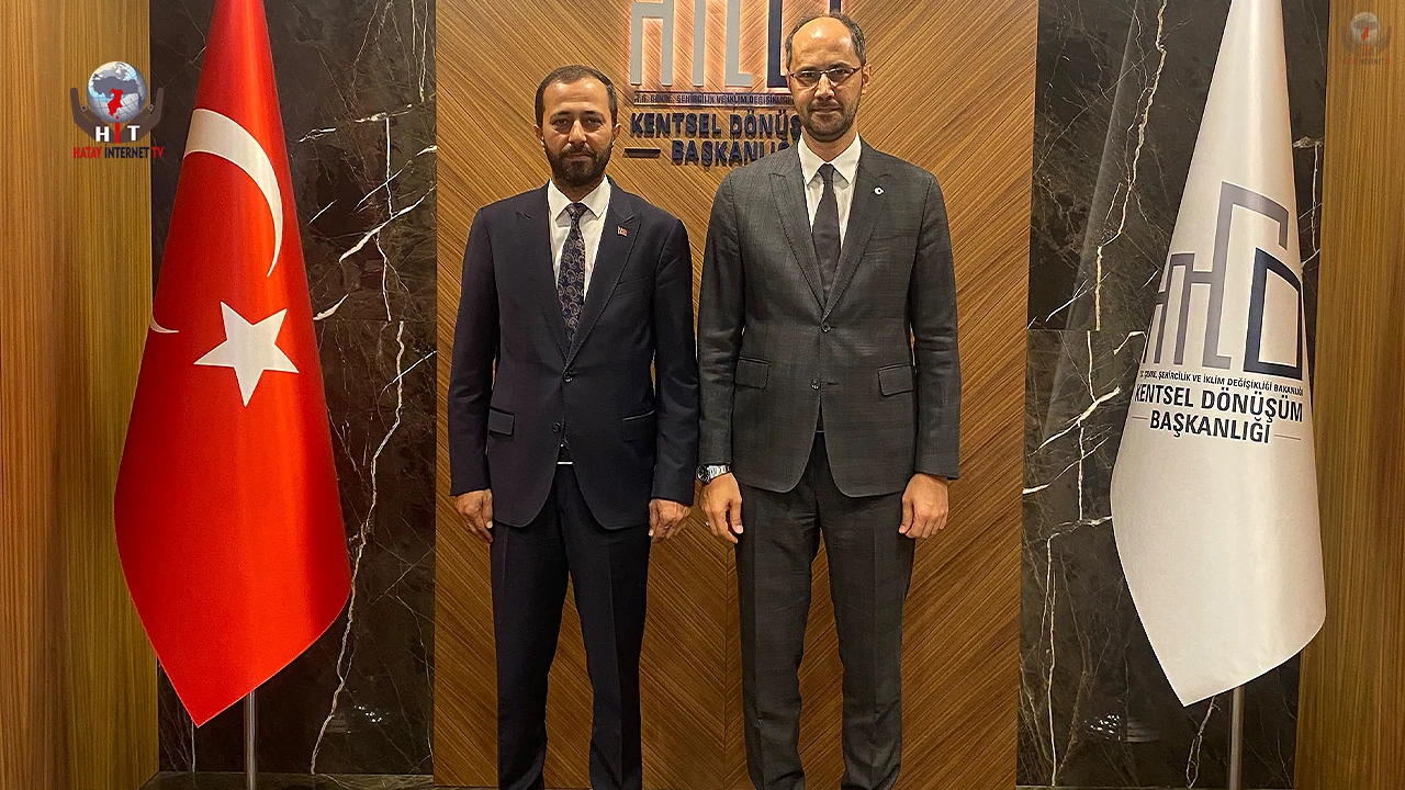 YALÇIN, KENTSEL DÖNÜŞÜM BAŞKANI ALP’İ ZİYARET ETTİ