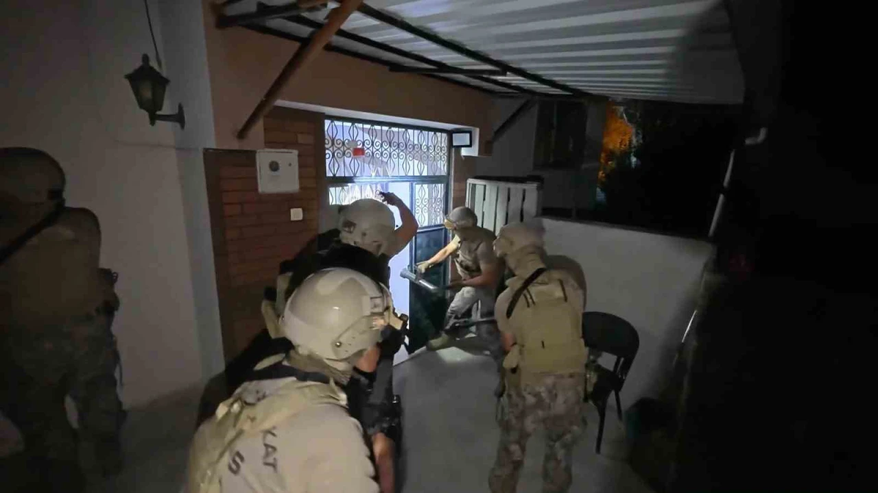 Yalçınlar Suç Örgütüne operasyon: 41 şüpheli tutuklandı