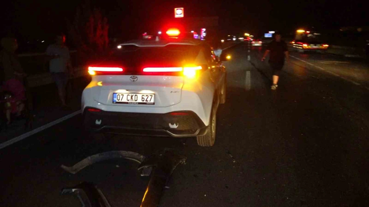 Yola fırlayan köpek kazaya neden oldu, 6 araç birbirine girdi