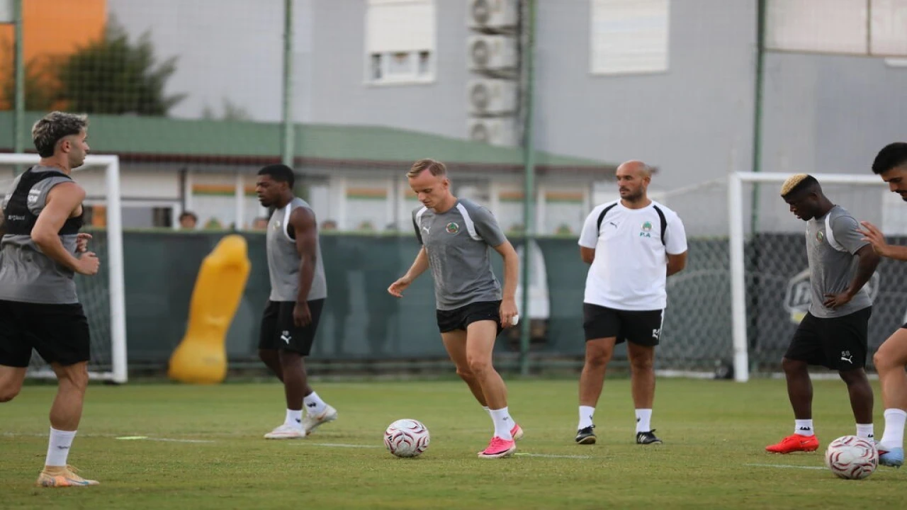 Alanyaspor, Erzurumspor FK maçı hazırlıklarını tamamladı