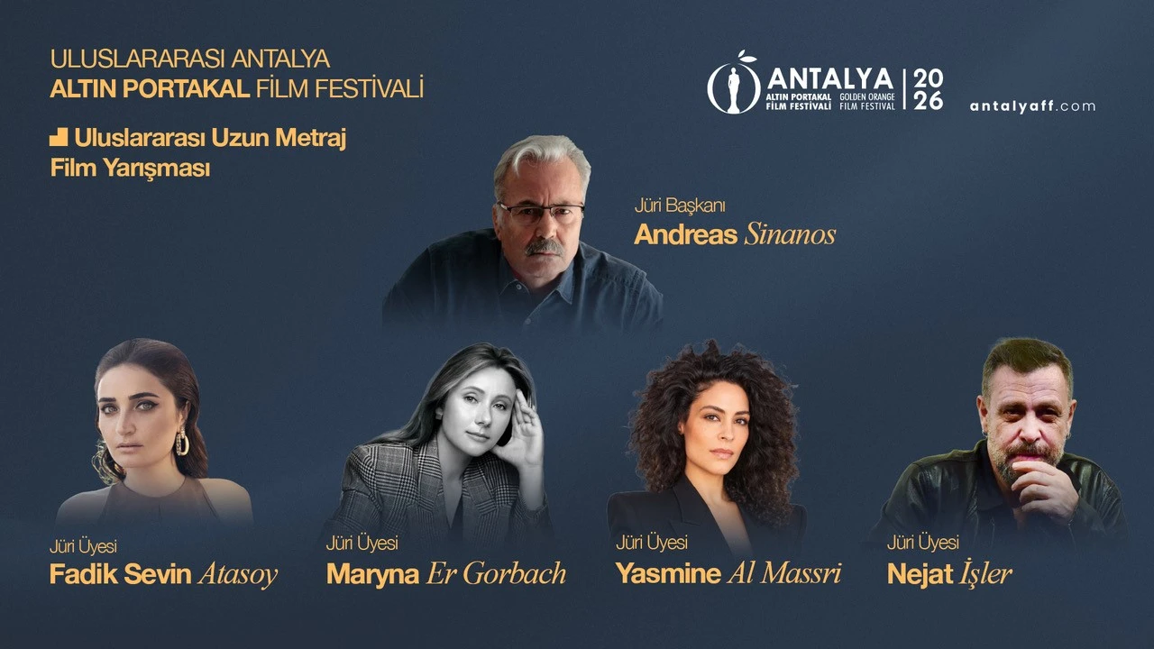 Altın Portakalın Uluslararası Uzun Metraj Film Yarışmasında jüri üyeleri belli oldu