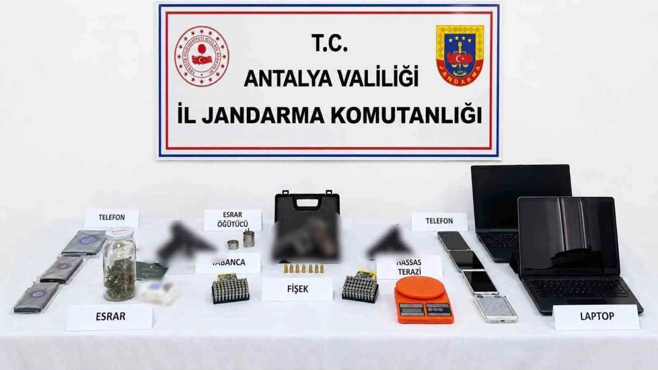 Antalyada uyuşturucu operasyonu