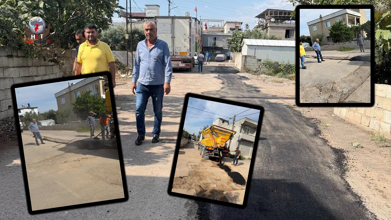 BAŞKAN PAÇ, ALTYAPI ÇALIŞMALARINI YERİNDE İNCELEDİ