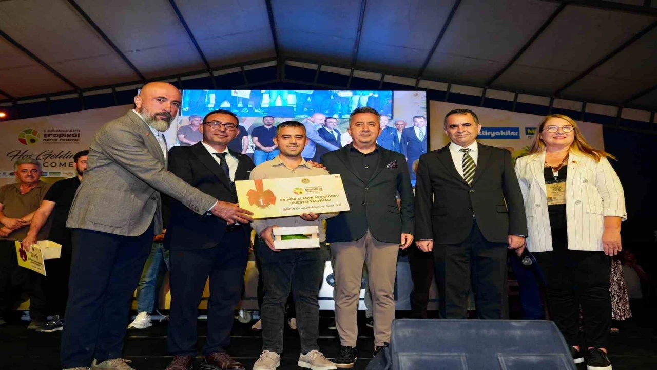 En Ağır Alanya Avokadosu yarışmasında 679 gramla birinci oldu
