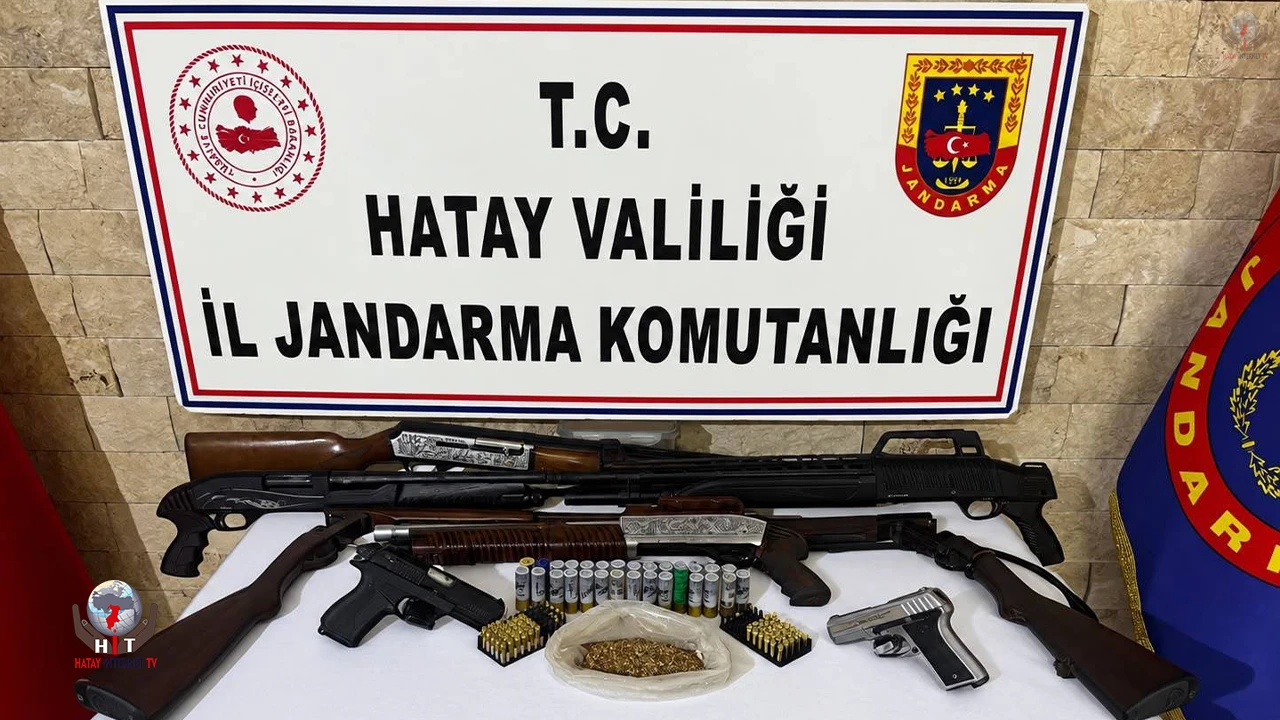Hatay’da kuru sıkı tabancaları gerçek silaha dönüştürüp satan şahıs yakalandı