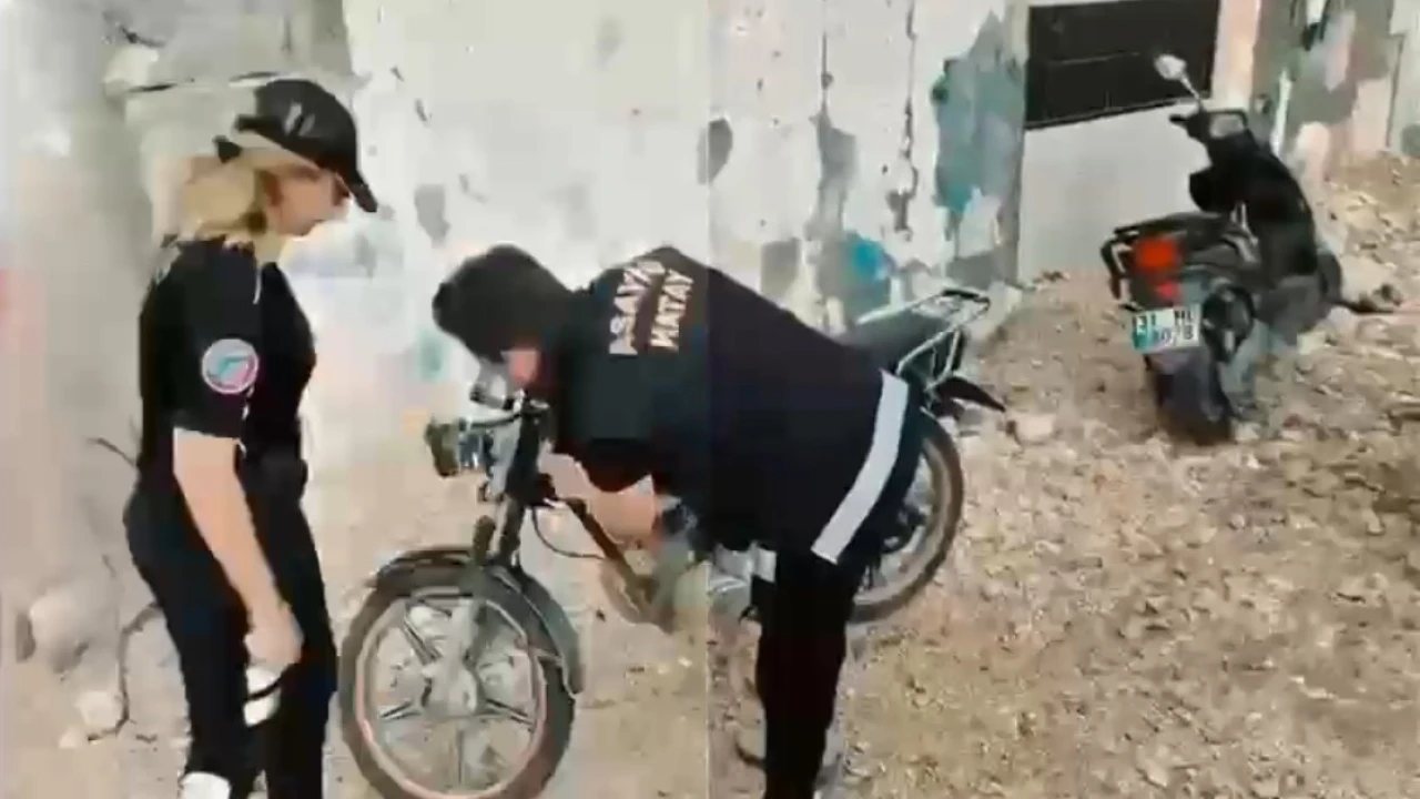 Hatayda motosiklet tamircilerine yönelik denetim yapıldı