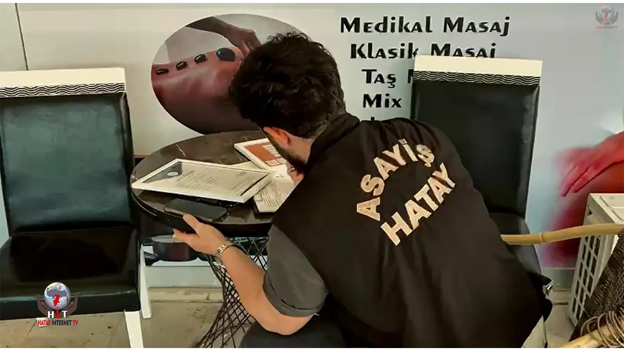 HATAY’DA SPA VE MASAJ SALONLARINA DENETİM