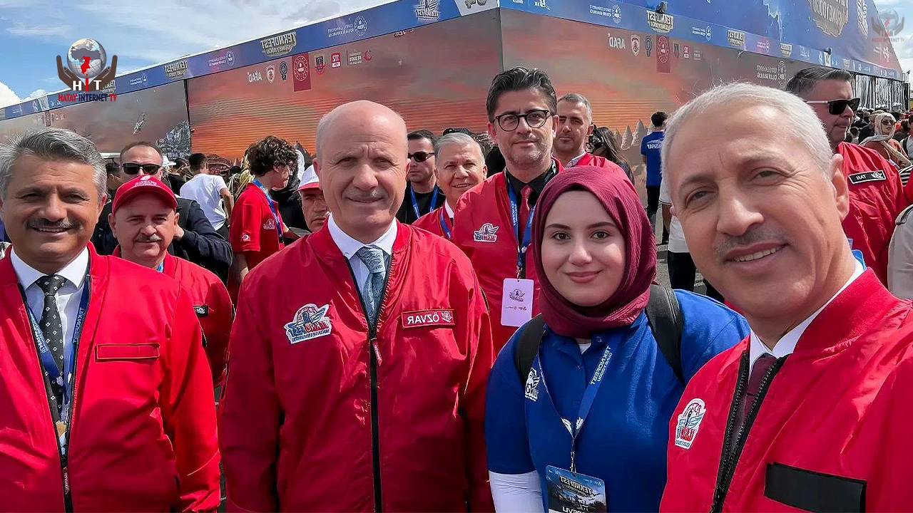 HMKÜ REKTÖRÜ EREN, TEKNOFEST’TE ÖĞRENCİLERLE BULUŞTU