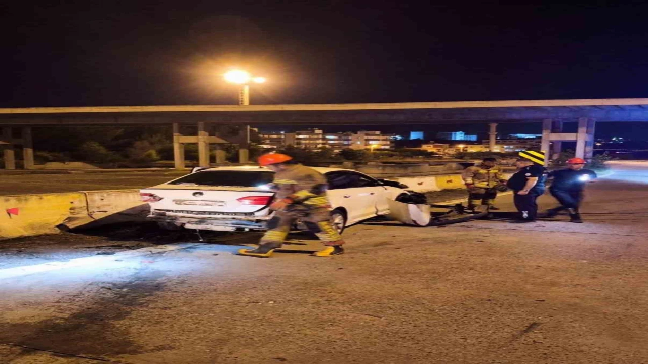 İskenderunda trafik kazası: 1 yaralı