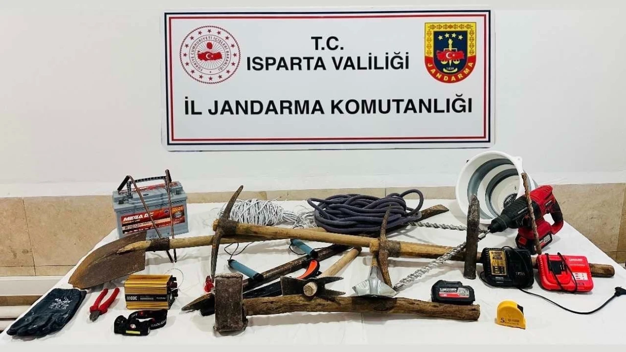Ispartada tarihi eser operasyonları: 20 şüpheli hakkında adli işlem