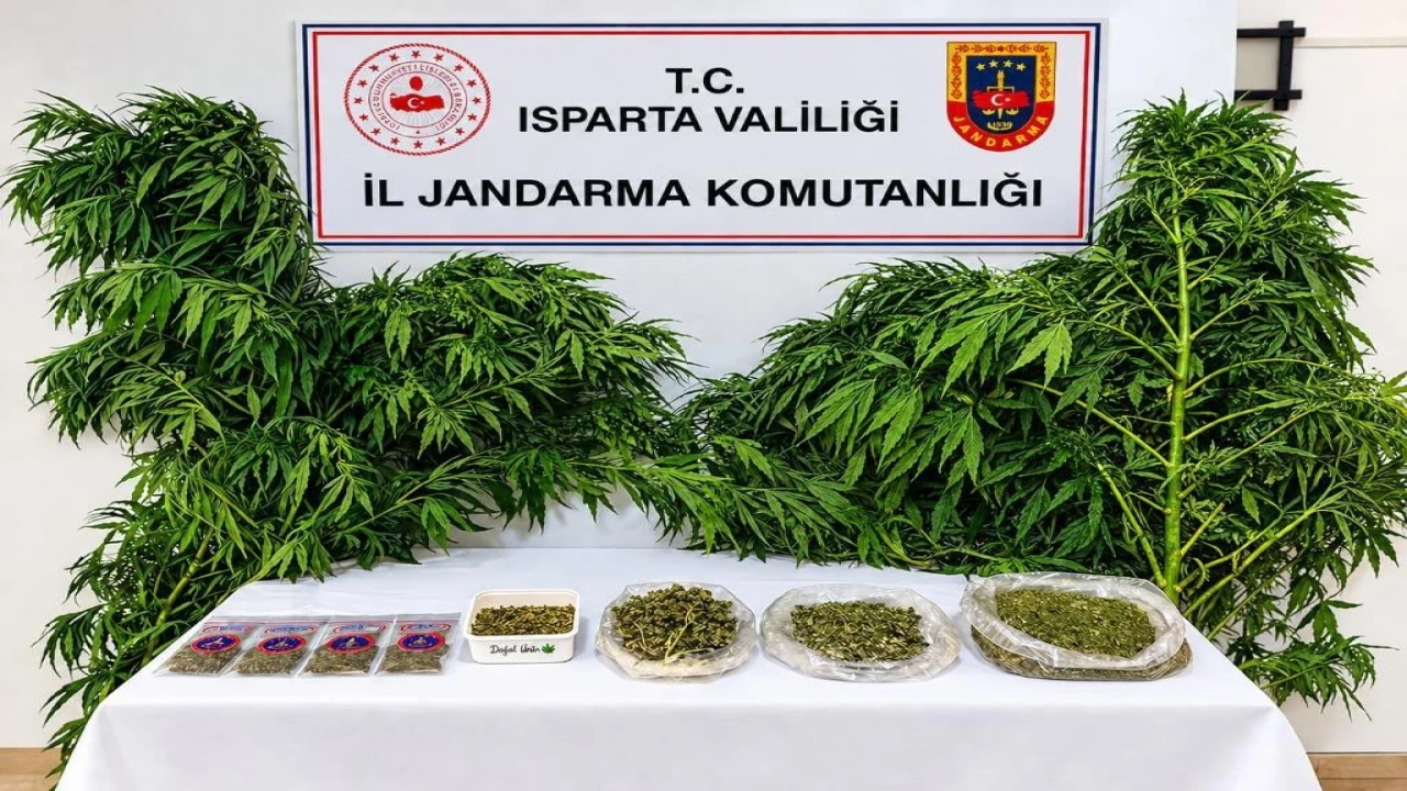 Ispartada uyuşturucu operasyonlarında 62 şüpheli yakalandı