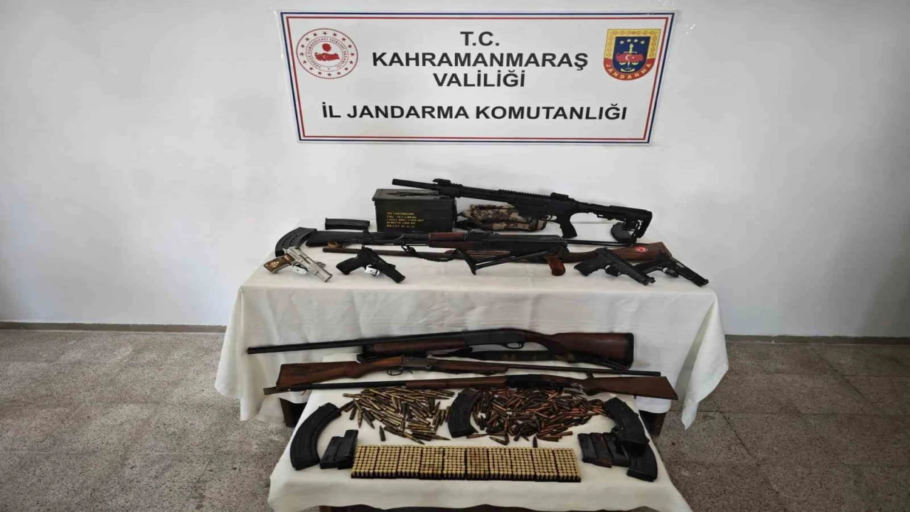 Kahramanmaraş merkezli silah ticareti operasyonunda 3 şüpheli tutuklandı