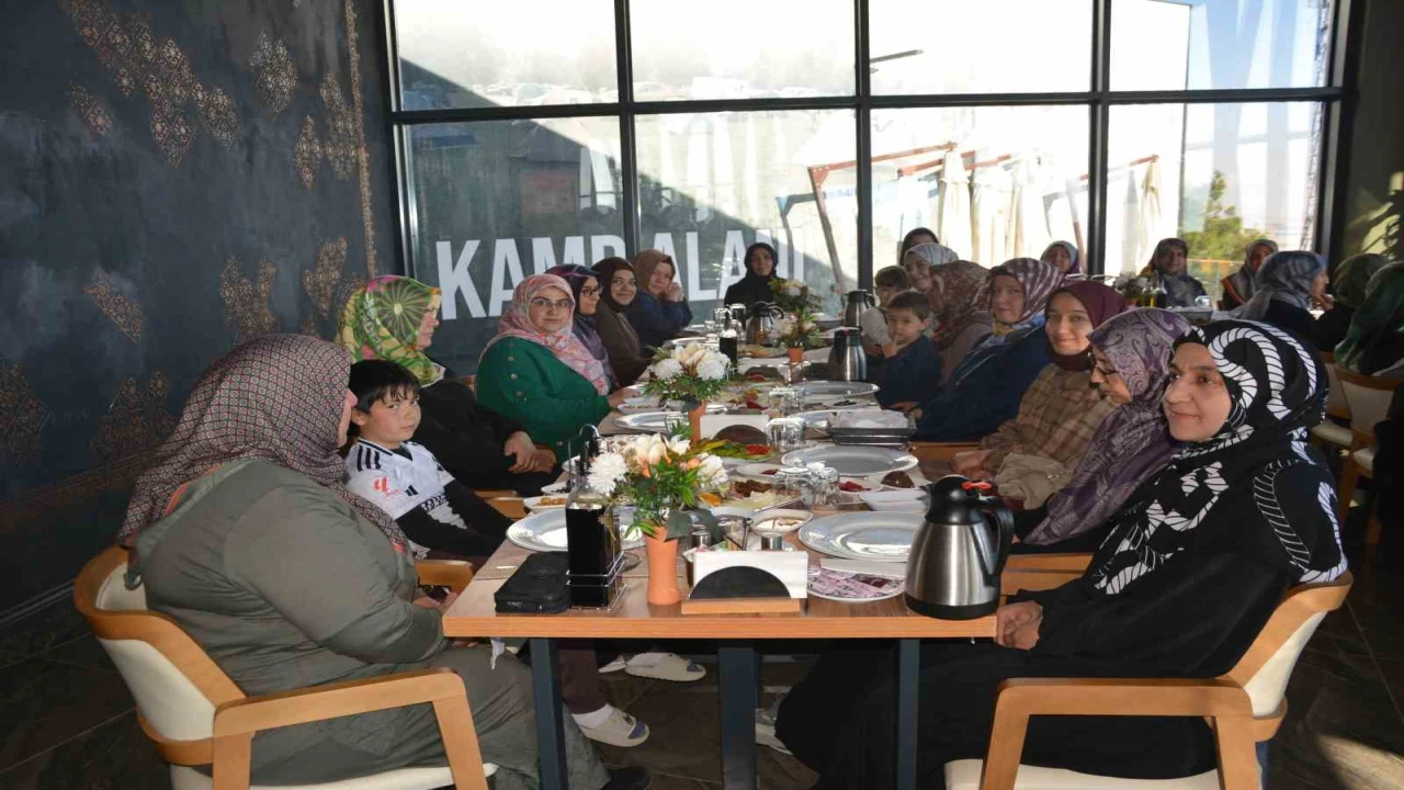 Korkutelinde din görevlileri kahvaltıda buluştu